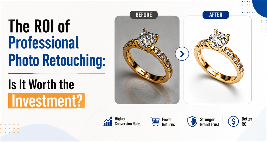 The ROI of Professional Photo Retouching: Is It Worth the Investment?  - Cover Image